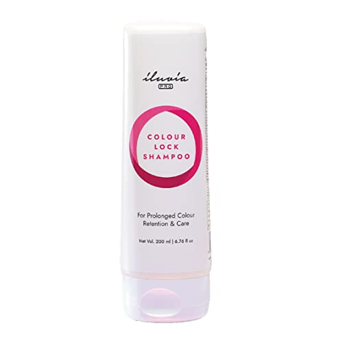 Iluvia Colour Lock Shampoo for Post-White Care & Protection | Sulfate, Phthalate, Paraben Free | Vegan | Suitable for Colour Treated Hair (200Ml, 782090) - Image 1