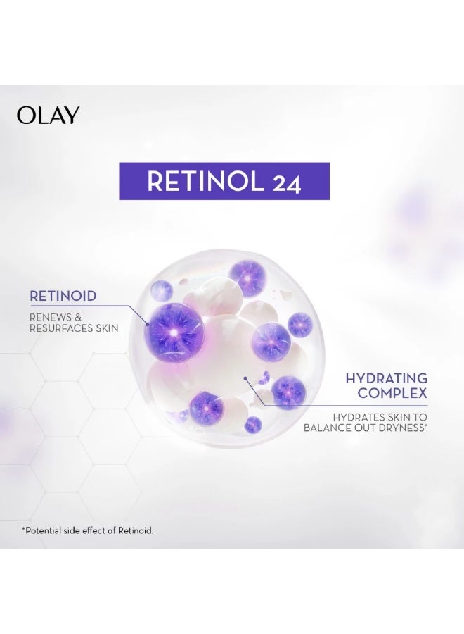 Olay Regenerist Retinol 24 Night Regimen Bundle - Cream + Serum + Eye Cream - Image 4