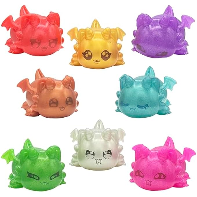 Aphmau MeeMeow Mystery Squishy Figures; Series 4 Dragons, Blind Box, 1 of 8 Possible Dragon MeeMeows, Official Merch - Image 3