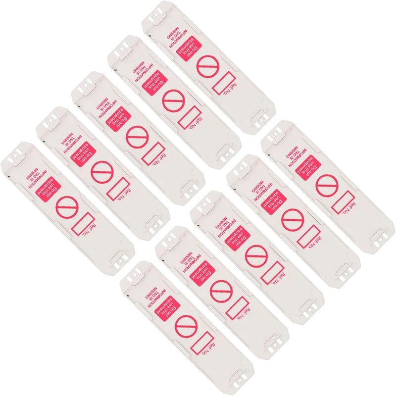 Scaffold Status Holder 10Pcs Durable Plastic Safety Inspection Tag Construction Site - Image 3
