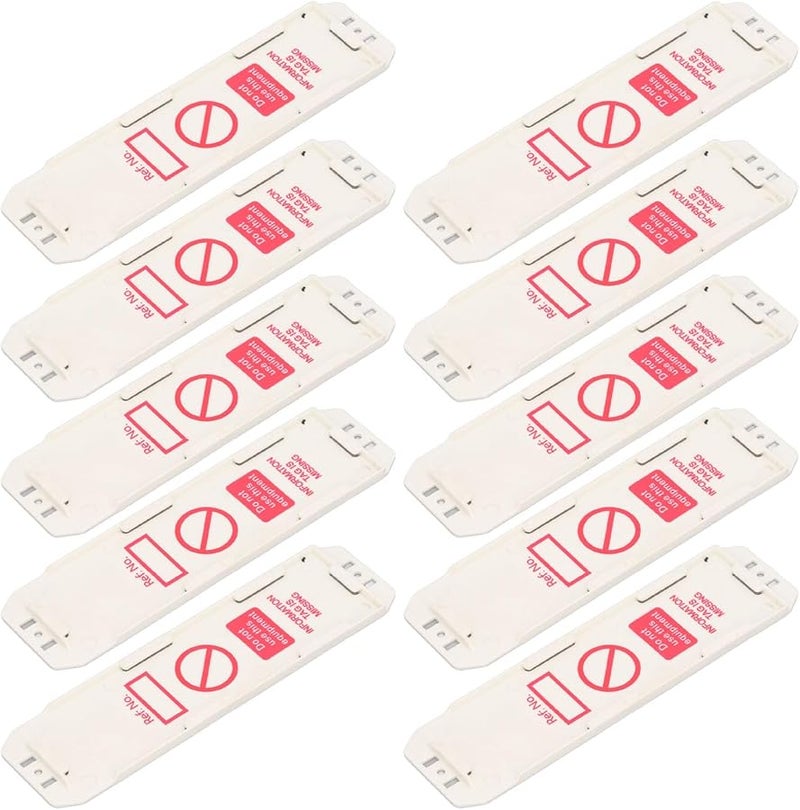 Scaffold Status Holder 10Pcs Durable Plastic Safety Inspection Tag Construction Site - Image 2