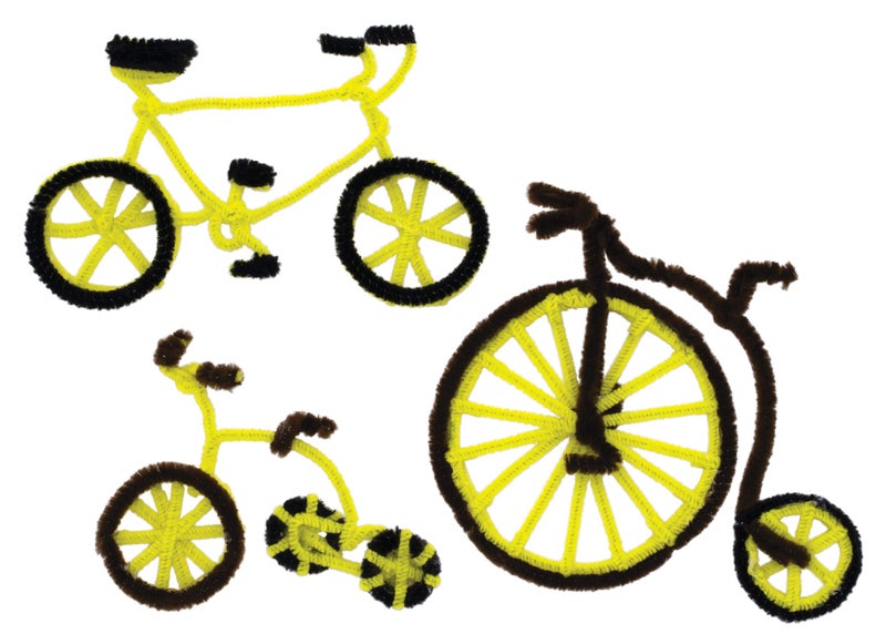 Creativity Street Chenille Stems/Pipe Cleaners 12 Inch x 4mm 100-Piece, Yellow - Image 5