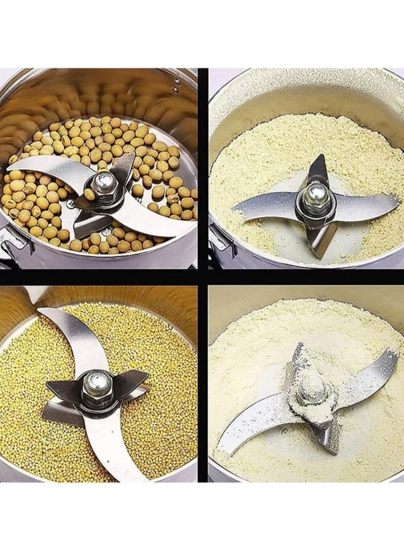 DENX 1200W Electric Comminutor Grinder Capacity 200g, Speed 28000r/min, Using for Grinding Coffee/Beans/Spices/Grains/Herbs/Nuts, Suitable for Home/Restaurant/Hotels, DX3221 - Image 4