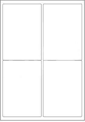 K3 Multi Purpose Self Adhesive Labels (Lable Size 100x 145 mm, 4 Lable in A4)(Pack of 160 Sheet) - Image 2