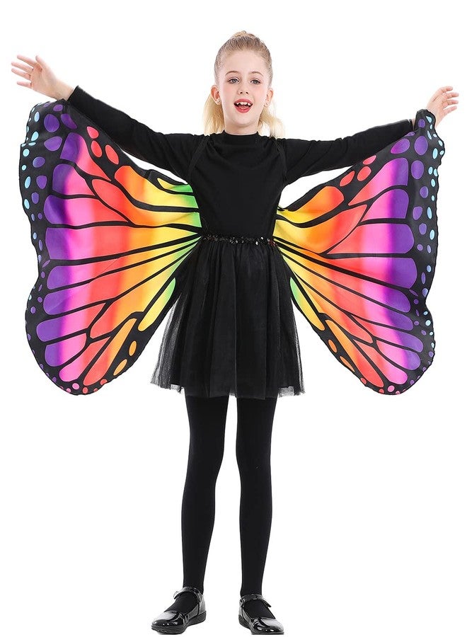 Seasons Kids Butterfly Cape Wings, One Size,Rainbow, W10351 - Image 5