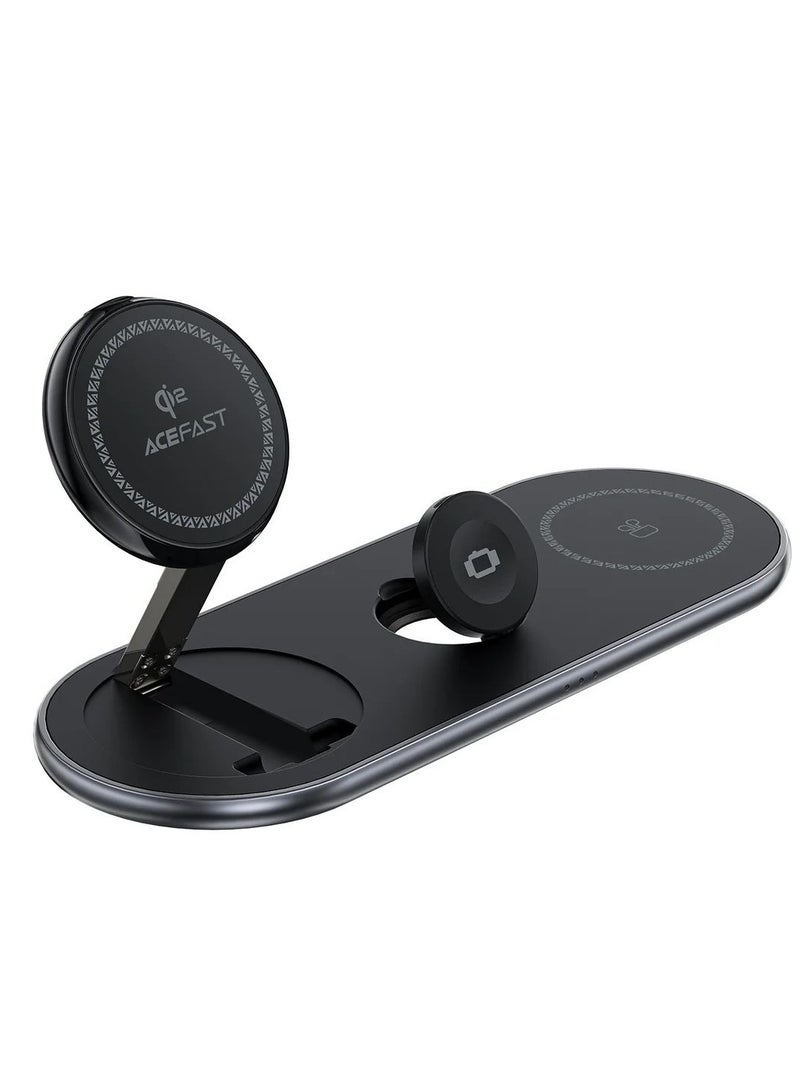ACEFAST E19 Qi2 Desktop 3-in-1 Wireless Charging Holder - Image 2