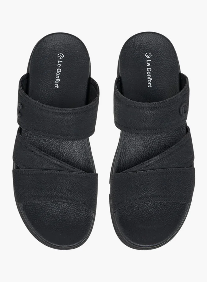 لو كونفورت Textured Slip-On Comfort Sandals