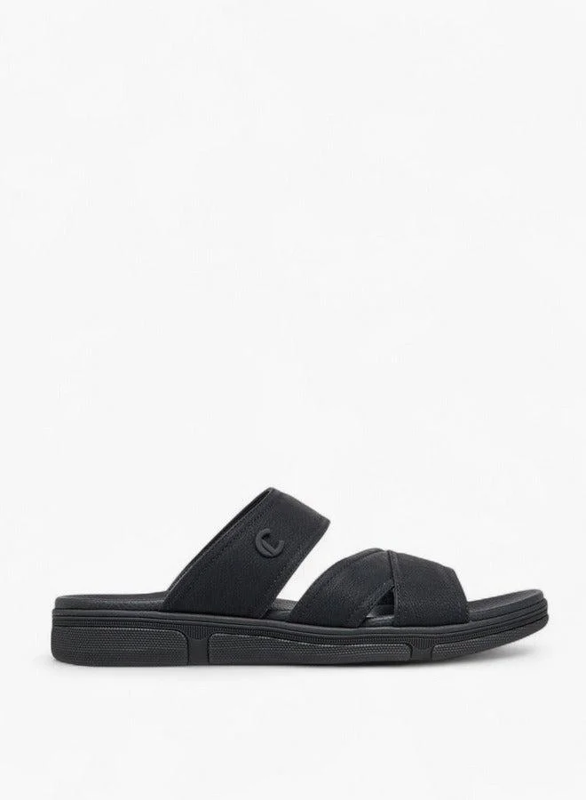 لو كونفورت صنادل مريحة سهلة الارتداء بنقوش