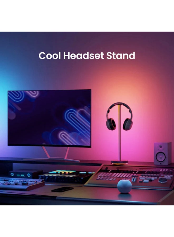 يلايت Yeelight Beam RGBIC Light Bar Set, Addressable LED Column 2 Pieces Headphone Holder Sync With Music | YLFWD-0021  - Image 2
