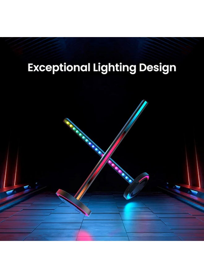 يلايت Yeelight Beam RGBIC Light Bar Set, Addressable LED Column 2 Pieces Headphone Holder Sync With Music | YLFWD-0021  - Image 3