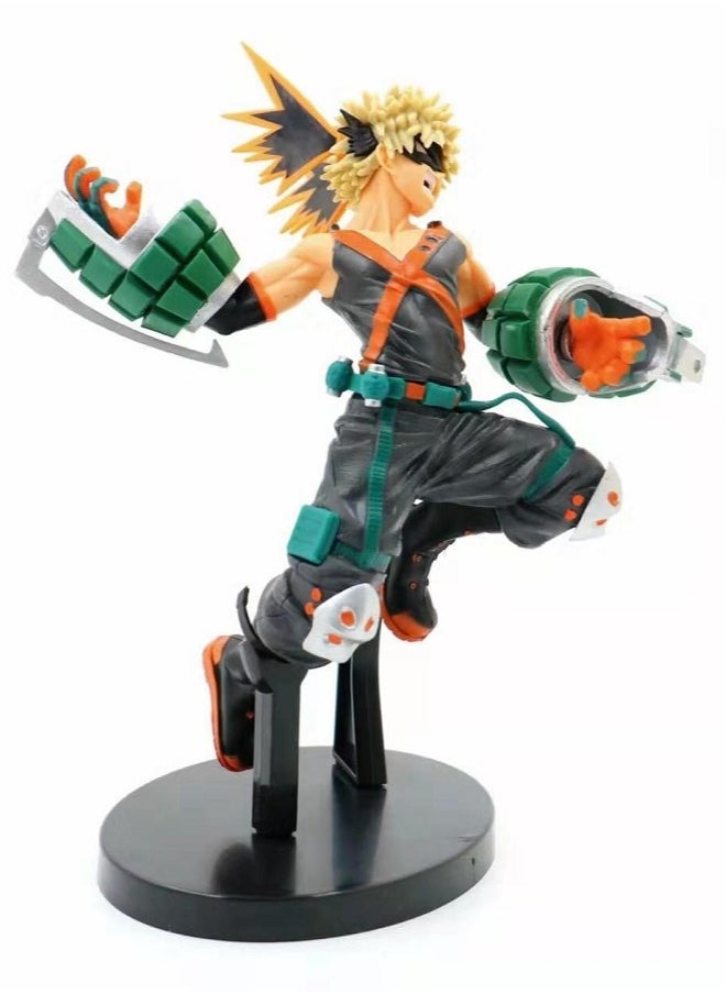 HALAMODO - My Hero Academia Third Generation Battle Version Katsuki Bakugo Figure Model Decoration Piece - Image 1