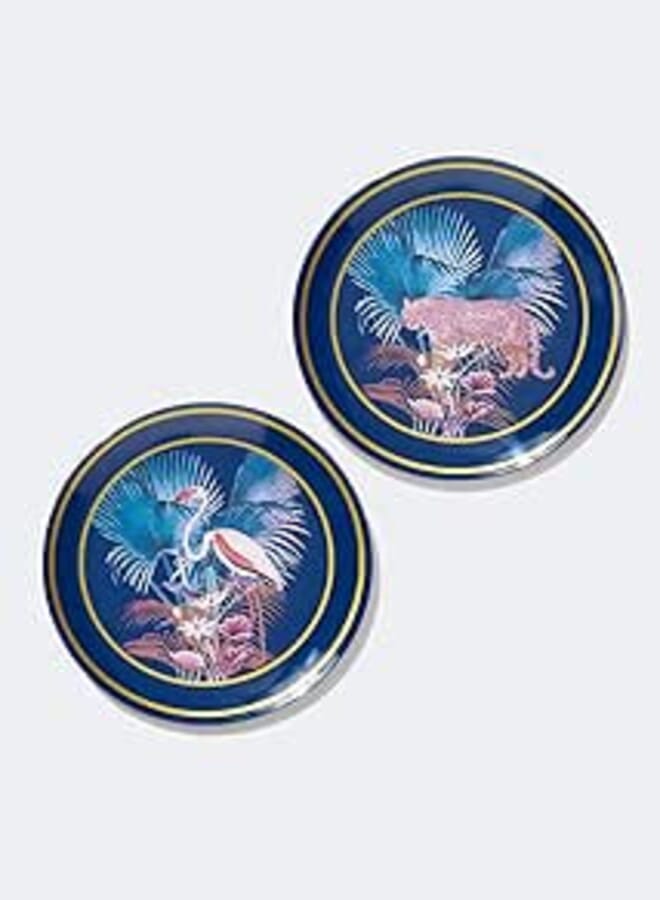Matalan Dreamscape Plates 2-Pack, 28 cm x 28 cm x 2 cm Size