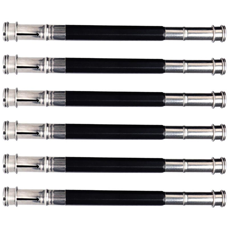 6 Pieces Double Ended Pencil Extenders Portable Drawing Sketch Holders - Image 2