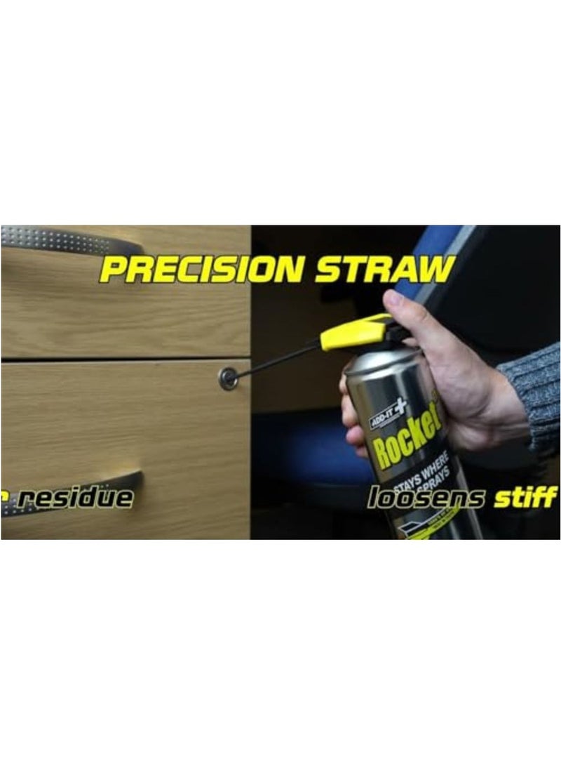 روكيت تي تي بخاخ تشحيم فائق متعدد الأغراض للصيانة وإزالة الصدأ للأجزاء الميكانيكية المتحركة والثابتة. (100 ملليلتر) - Image 2