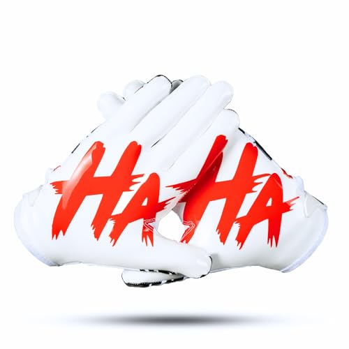 Eternity Gears Jester Football Gloves - Tacky Grip Adult Sizes (Small) - Image 3