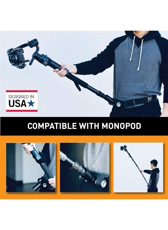 MoGoPod MogoCrane Belt Kit (Belt + Aluminum Tumbler) for DJI Ronin Stabilizer and Tripod Heavy Duty Monopod, Rotary Arm - Image 4