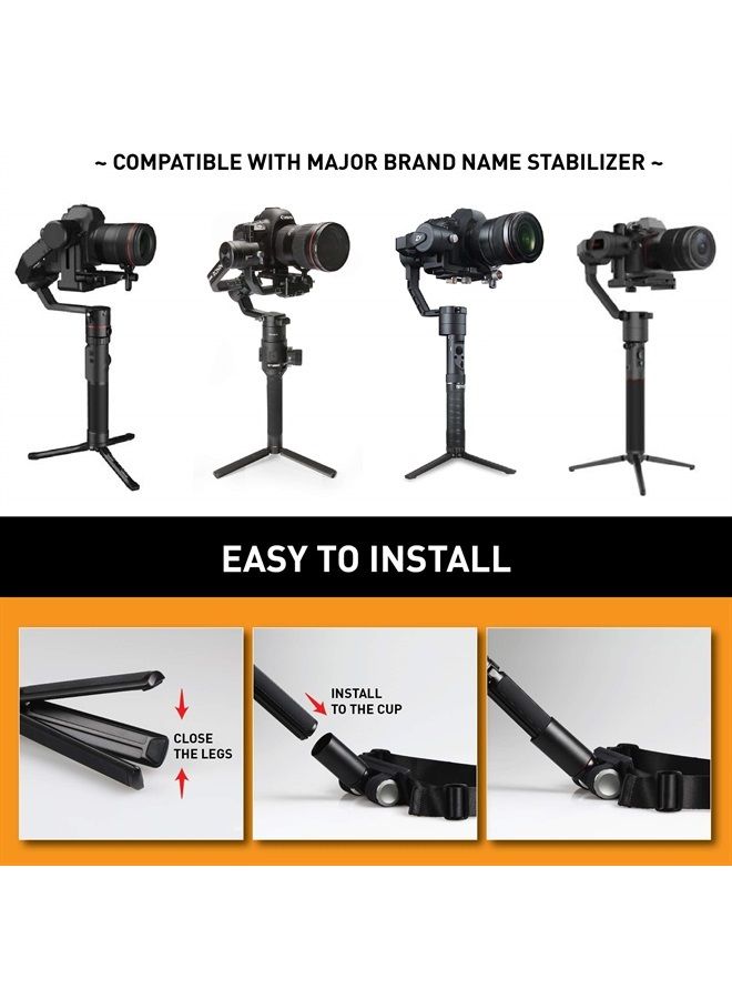 MoGoPod MogoCrane Belt Kit (Belt + Aluminum Tumbler) for DJI Ronin Stabilizer and Tripod Heavy Duty Monopod, Rotary Arm - Image 2