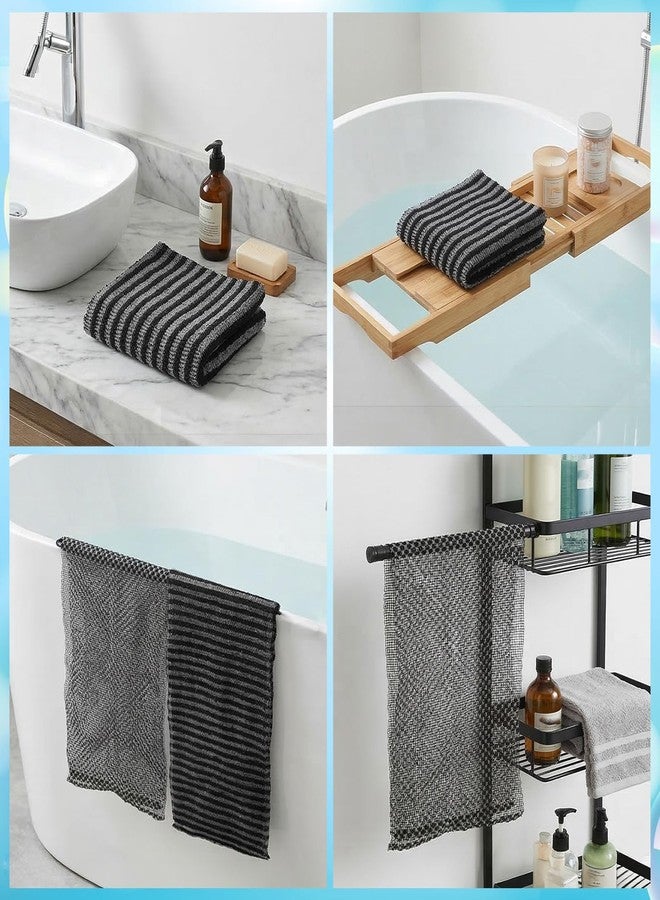 KFHENSOMR 2Pcs Japanese Exfoliating Shower Towel, 40" Extra Long Towel - Image 4