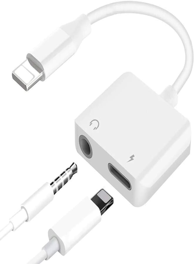 Lightning Jack Headphone Adaptor Cable for 8/8 Plus iPhone 7/7 Plus/iPhone X 10/iPad/iPod Suppor iOS 11 System