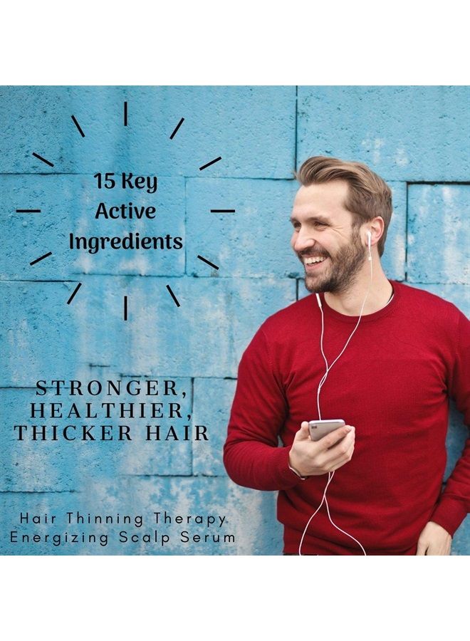 Pura d'or سيروم تنشيط فروة الرأس (4 أونصات) مع زيت الأركان، البيوتين، الكافيين، خلايا الجذع، الكاتالاز ومثبطات DHT، لجميع أنواع الشعر، للرجال والنساء (قد يختلف التعبئة) - Image 3