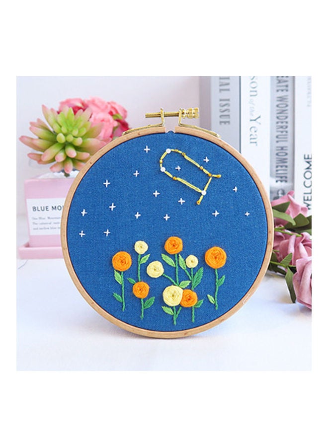 NIBEMINENT Constellation Embroidery DIY Pack blue