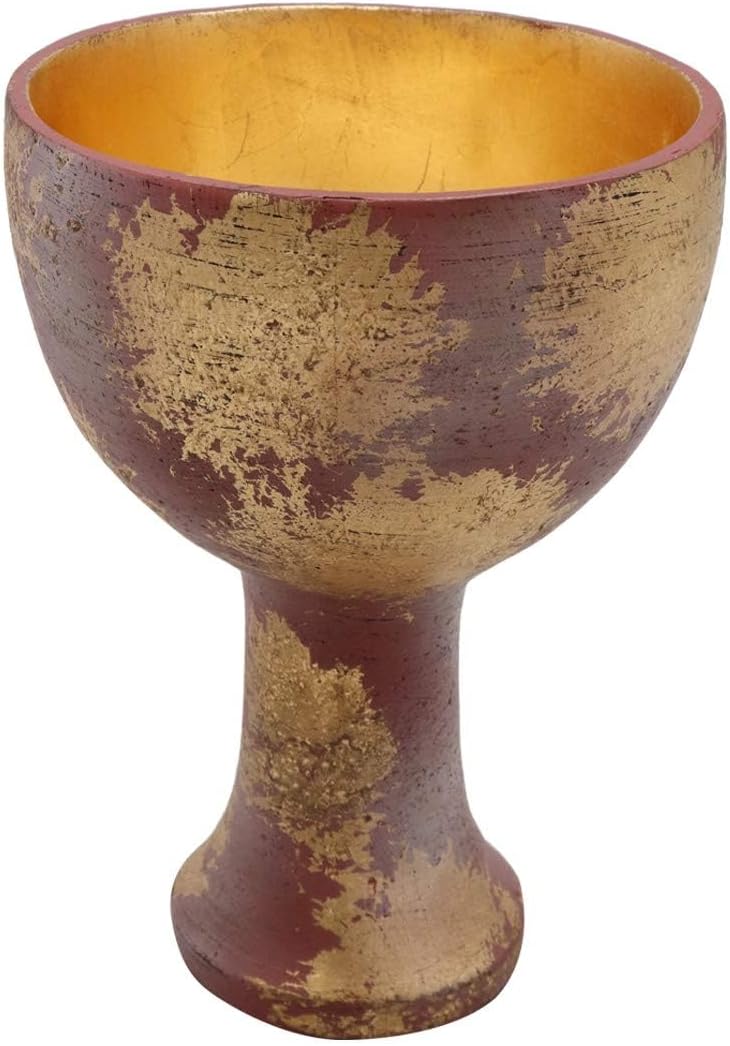 Bulex Indiana Holy Grail Jones Cup Crafts 1:1 Resin Replica Halloween Cosplay Movie Prop (Holy Cup) - Image 1