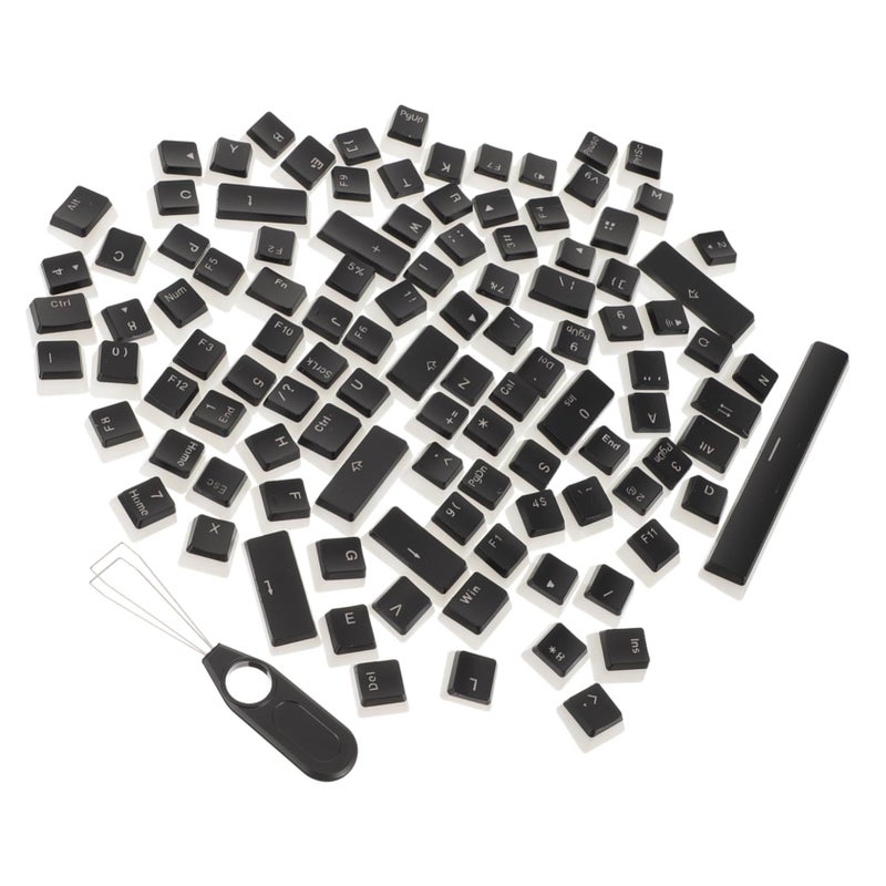 Translucent Pudding Mechanical Keyboard Key Caps Fade Resistant Comfortable Gaming - Image 2