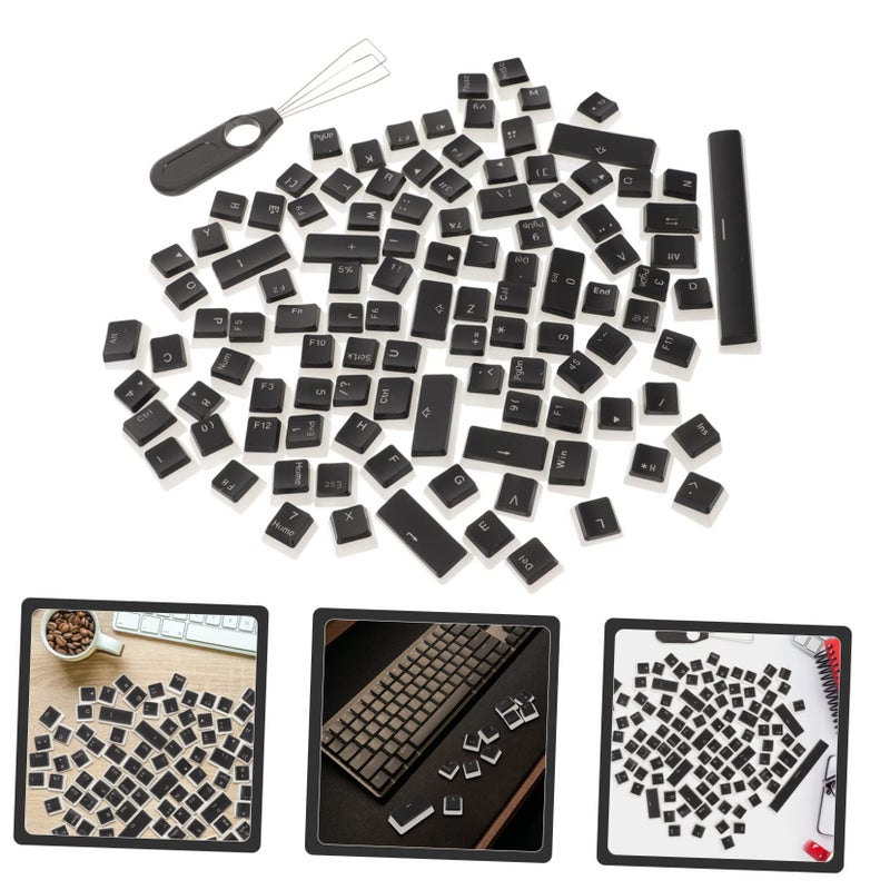 Translucent Pudding Mechanical Keyboard Key Caps Fade Resistant Comfortable Gaming - Image 4