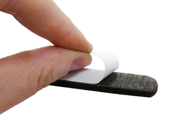 Shepherd Hardware 9865 1/2-Inch x 2-5/8-Inch Heavy Duty Self-Adhesive Felt Furniture Strips, 16-Pack, Brown - Image 3