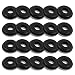 Salior 20PCS Glad Hand Seals for Glad Hand Air HoseRubber Gladhand Seals of Semi Truck AccessoriesAir Lines for Semi Truck Car Accessories Compatible with Tramec Tectran Haldex 20PCS Black - Image 2