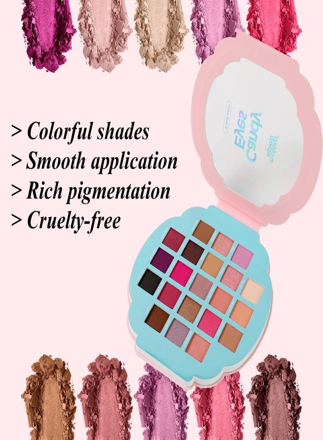 Profusion Cosmetics Candy Eyes 21 Shade Eyeshadow Palette, Intense Color Shift for Warm, Smokey Eye Makeup Looks in Shimmer and Matte Finish - Image 2