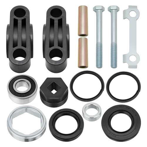 JAVIK Steering Stem Bushing Bearing Seal Holder Nut & Tool Kit for Yamaha Banshee Grizzly Raptor Big Bear Warrior Wolverine YFZ450 Kodiak Bruin Timberwolf 350 400 450 550 600 660 700 - Image 2