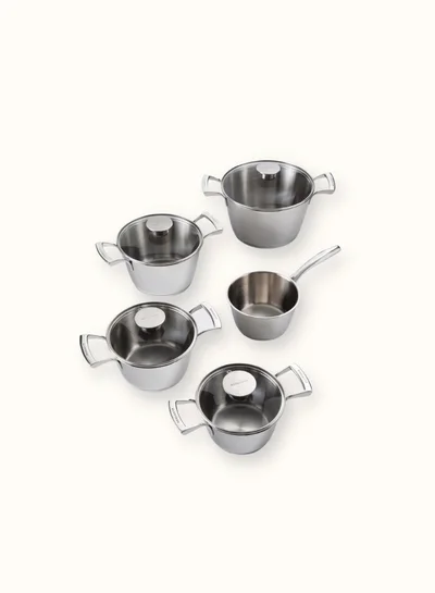Bugatti Casa Bugatti - Stainless Steel  9pc Cookware Set