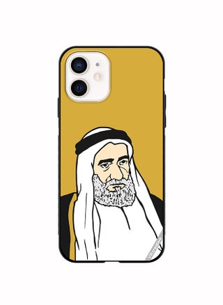 Protective Case Cover For Apple iPhone 12 Sheikh Mohammed Bin Hamad Al Sharqi Design Multicolour - pzsku/ZB9E7519D861D1D882B8BZ/45/_/1666270260/cbe246f9-3e69-453d-9f95-573698cdd967