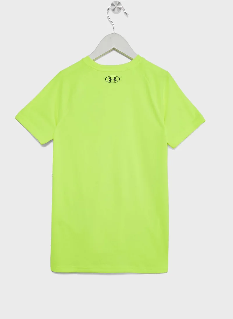 UNDER ARMOUR Boys' Tech 2.0 Short Sleeve T-shirt