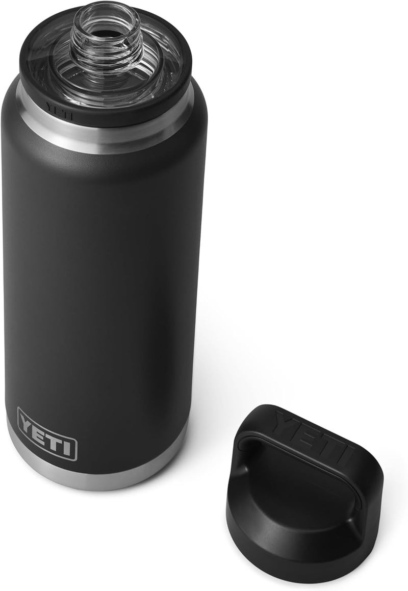 YETI زجاجة رامبلر سعة 36 أونصة، معزولة بالفراغ، مانعة للتسرب، من الفولاذ المقاوم للصدأ مع غطاء شوج - Image 2