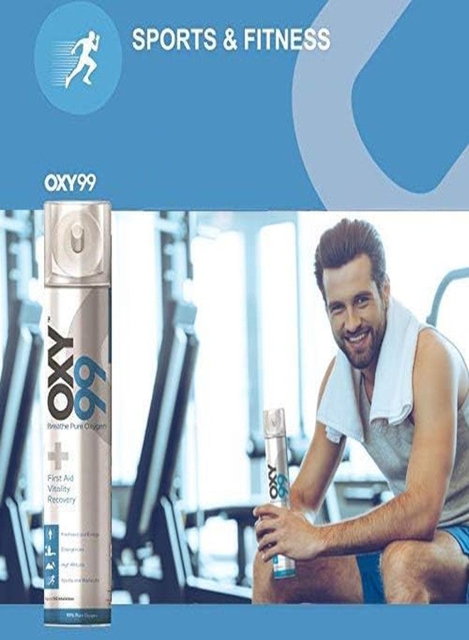 OXY99 Portable Oxygen Cylinder 3 Pack (18 L) with Mask, Tube & Elastic Strap - Oxygen Cylinder For Home, Oxygen kit For Emergency, Oxygen Can For High Altitude & Respiratory Support ING. BOSCHI ITALY - Image 4