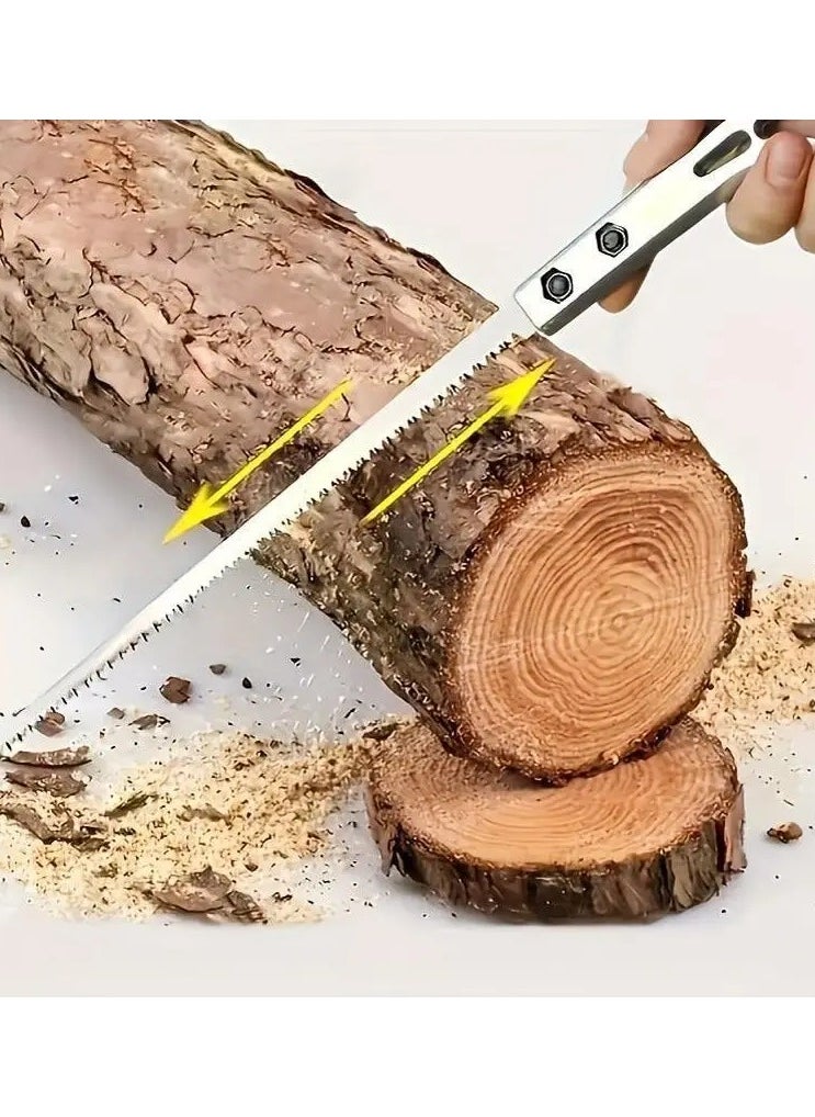 Goolsky - Chickensaw Garden saw Handsaw Mini wallboard saw grinding logging saw Outdoor Convenient chickensaw - Image 1