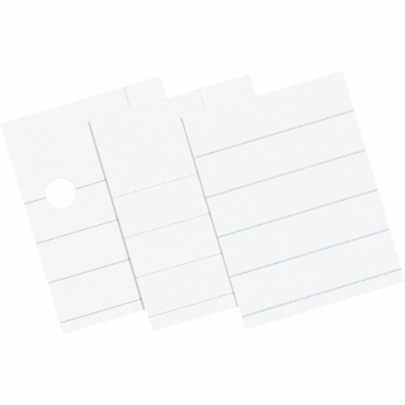 Pacon ورق تكوين باكون®، غير مثقب، 3/8" قاعدة، 8 1/2" × 11"، أبيض، عبوة من 500 ورقة - Image 5