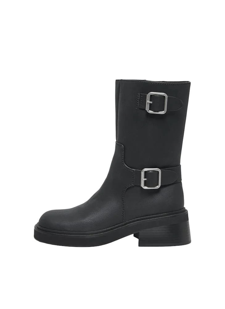 اونلي Onlbutter Ankle Buckle Boots