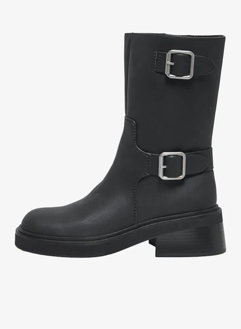 ONLY Onlbutter Ankle Buckle Boots