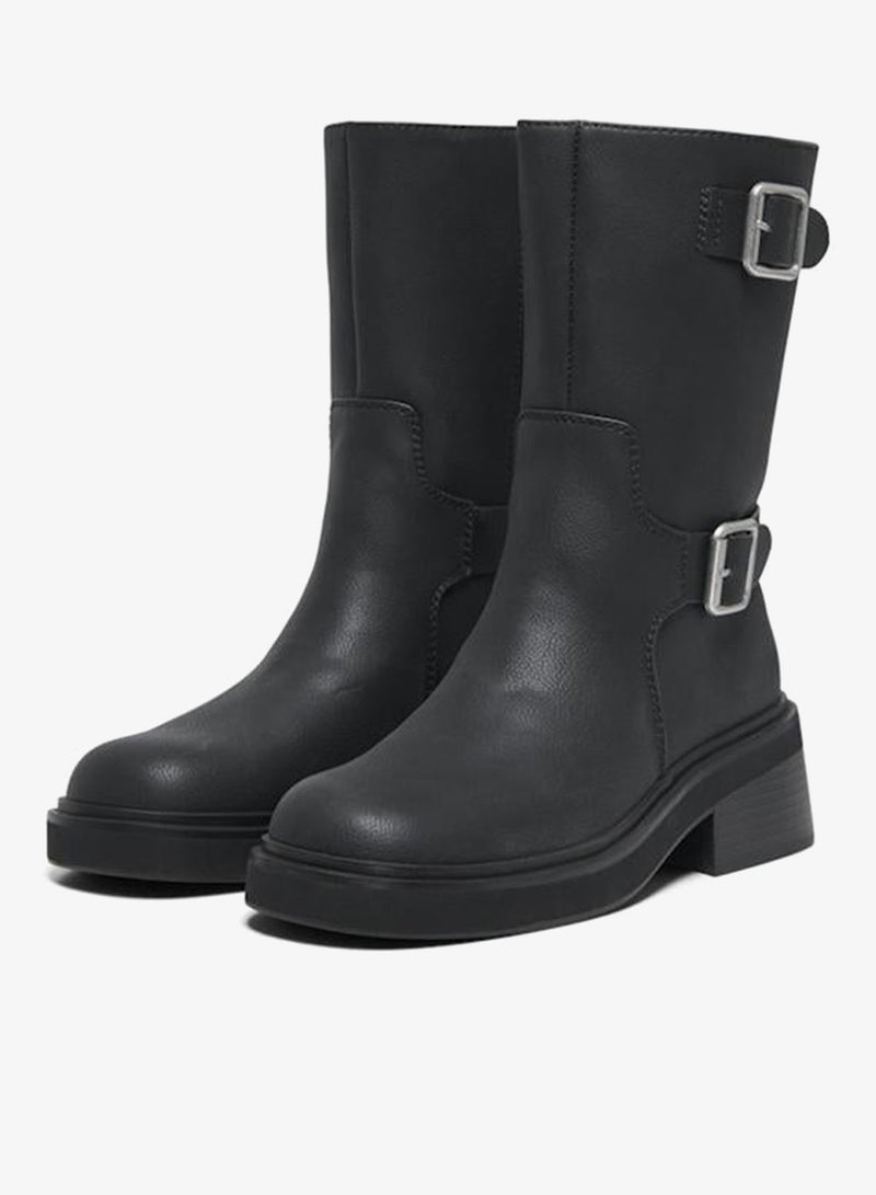 ONLY Onlbutter Ankle Buckle Boots - Image 1