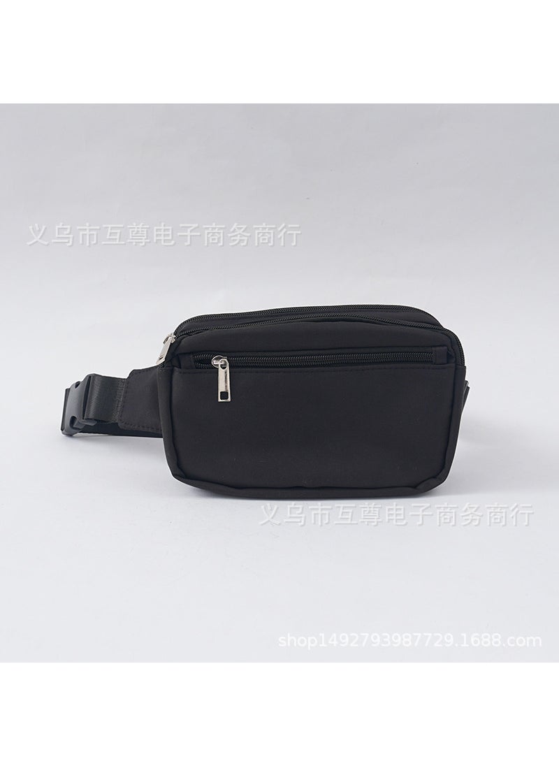 Generic Waterproof Sports Waist Bag New Style Outdoor Running Cycling Multifunctional Mobile Phone Wallet Construction Site Cash Bag Black 