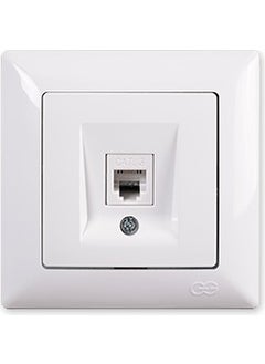 Günsan Elektrik Günsan Vısage White Numeris Telephone Socket (Mkz) 