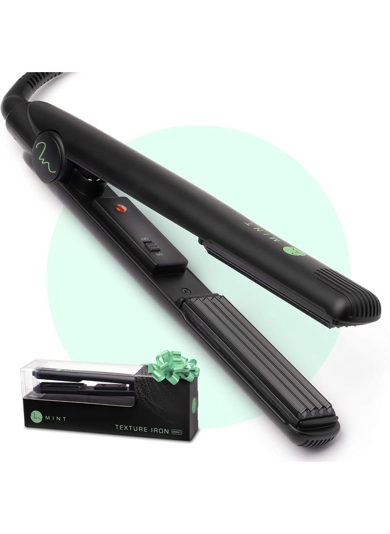 Mint - Professional Series Hair Crimper Iron 1 Inch by MINT  Create Crimps Extremely Fast  Deeper Ceramic Crimp Plates for Maximum Root Volumizing and Crimping  TravelReady DualVoltage - Image 1