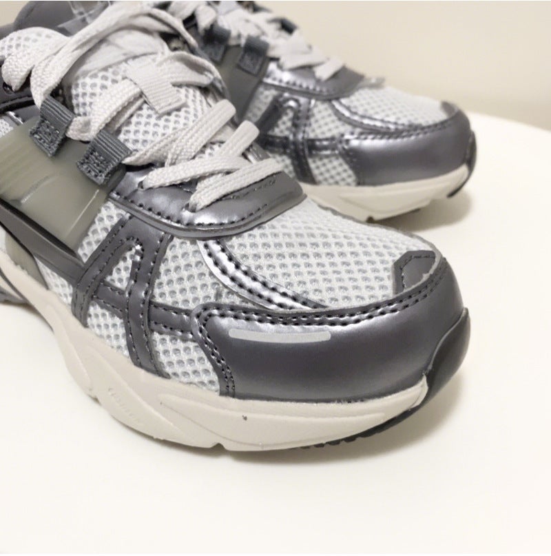 Putian Shoes Pure Original V2K Lace-Up Children'S Shoes Run All-Match Retro Fashion Dad Shoes Sports Breathable Mesh Surface For Men And Women - Image 1