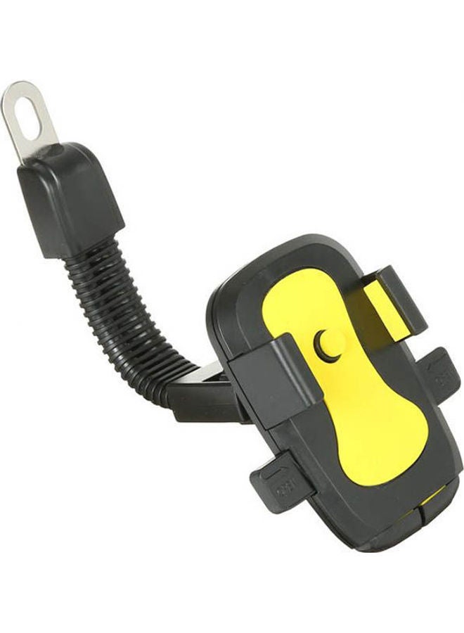 NIBEMINENT Motorcycles Mobile Holder JS-012 Black and Yellow 