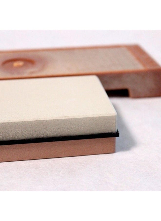King - King Kw65 1000 6000 Grit Combination Whetstone With Plastic Base - Image 1