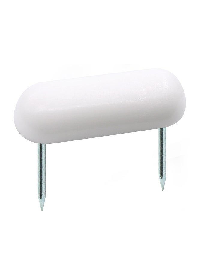 Cloverdale Supply Plastic Upholstery Pins - 30 Pcs - Bedskirt Pins for Slipcovers and Beddings, Furniture Tacks for Chair, Table, and Dresser Legs - Image 1