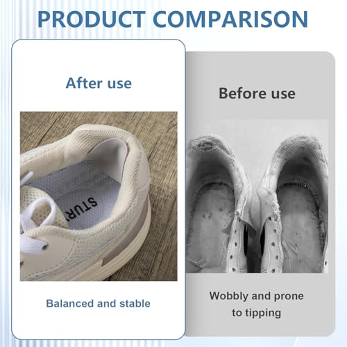Zyghjort 24 PCS Shoe Patches for Holes, 4 Colors Rectangular Round Shoe Heel Repair Repair Patch Self Adhesive Heel Repairs Kit Shoes Hole Repairs Patch Kit for Sneakers Mesh Leather Shoes - Image 4